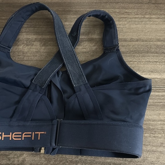 SHEFIT Flex Navy High Intensity Sports Bra - Picture 6 of 7